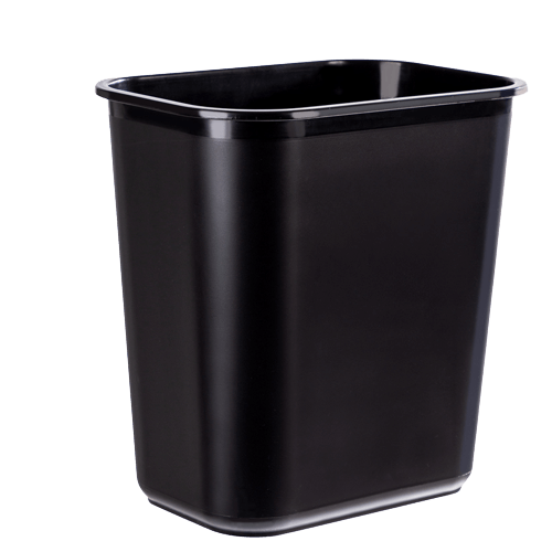 Waste Bin Ref 9562, 29*205*250 mm, Black, Deli, 5548