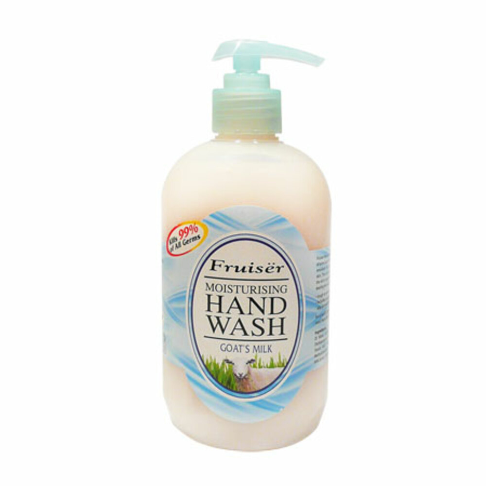 hand wash moisturising liquid dispenser 500ml goat milk fruisër