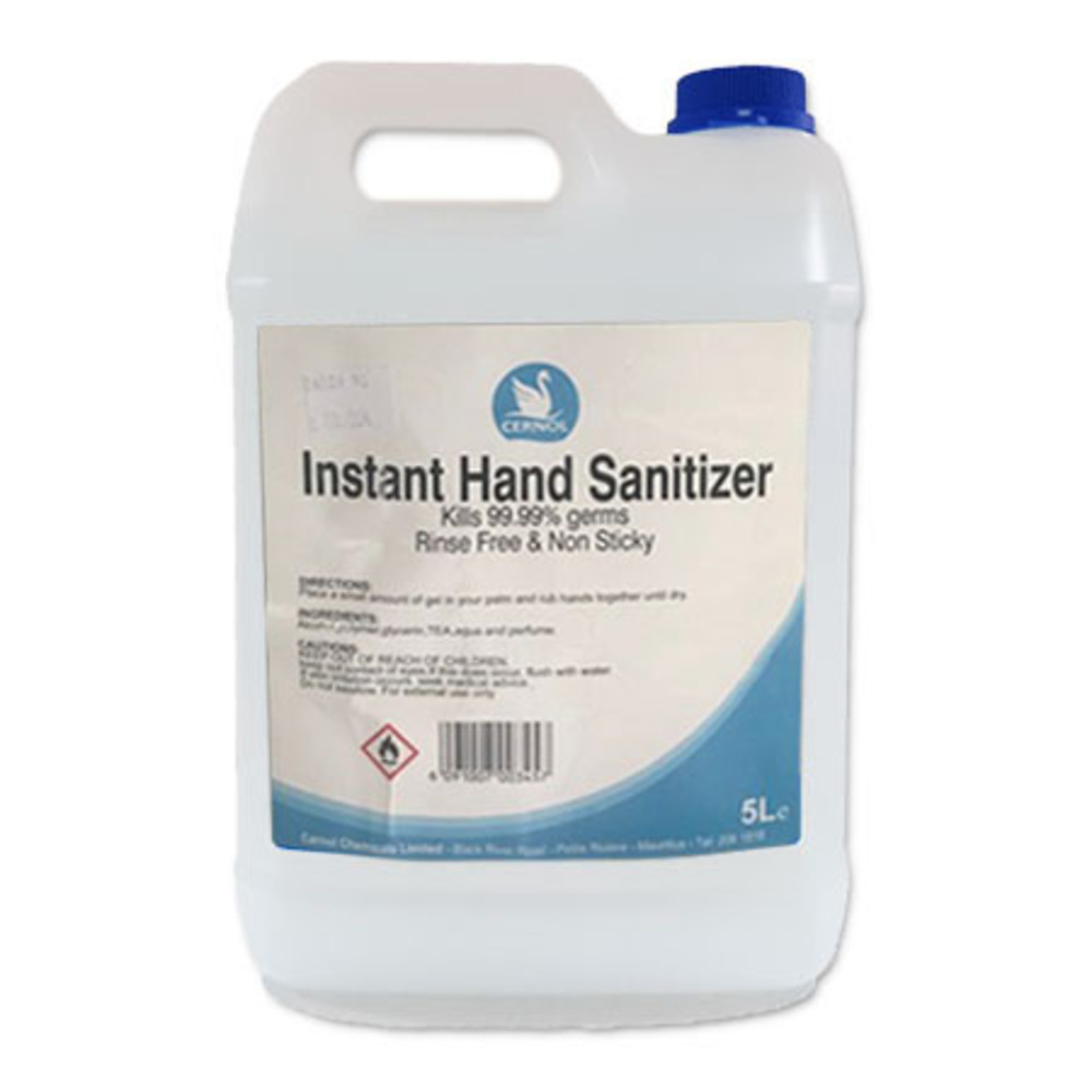instant hand sanitizer 5l cernol