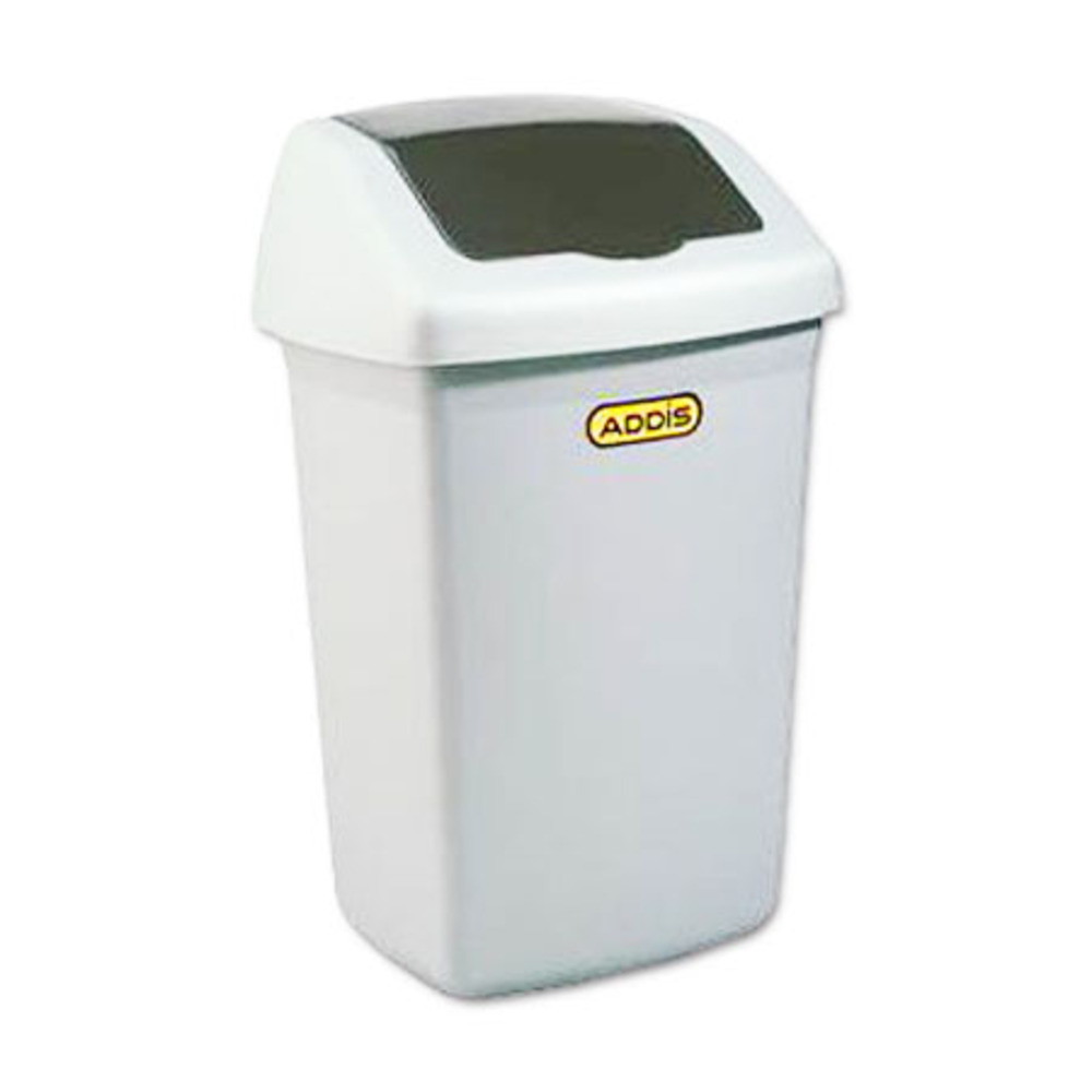 flip top trash bin 32 litres addis