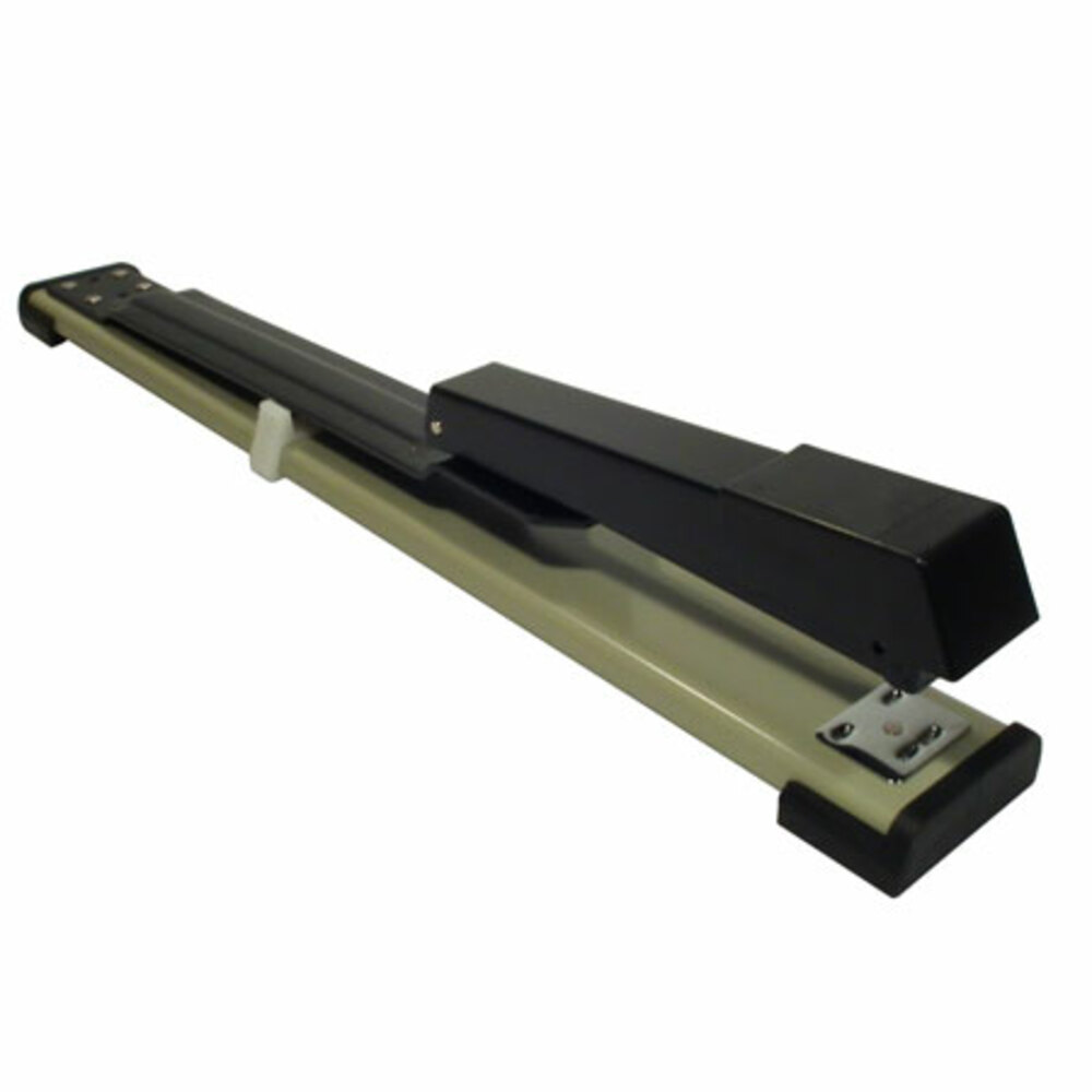stapler long reach ref 5900 w50xd317mm metal body &amp; base grey kw-trio