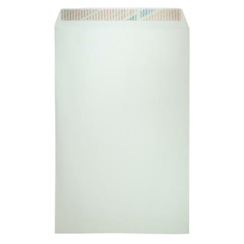 envelope white plain 10;x15inch; (w254xd381mm)gummed [pk100] 