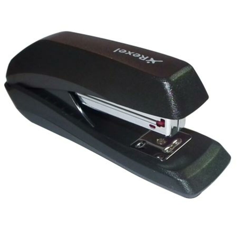 stapler ecodesk ref 2100029 w40xd135mm staple no. 24/6 , 26/6 black rexel