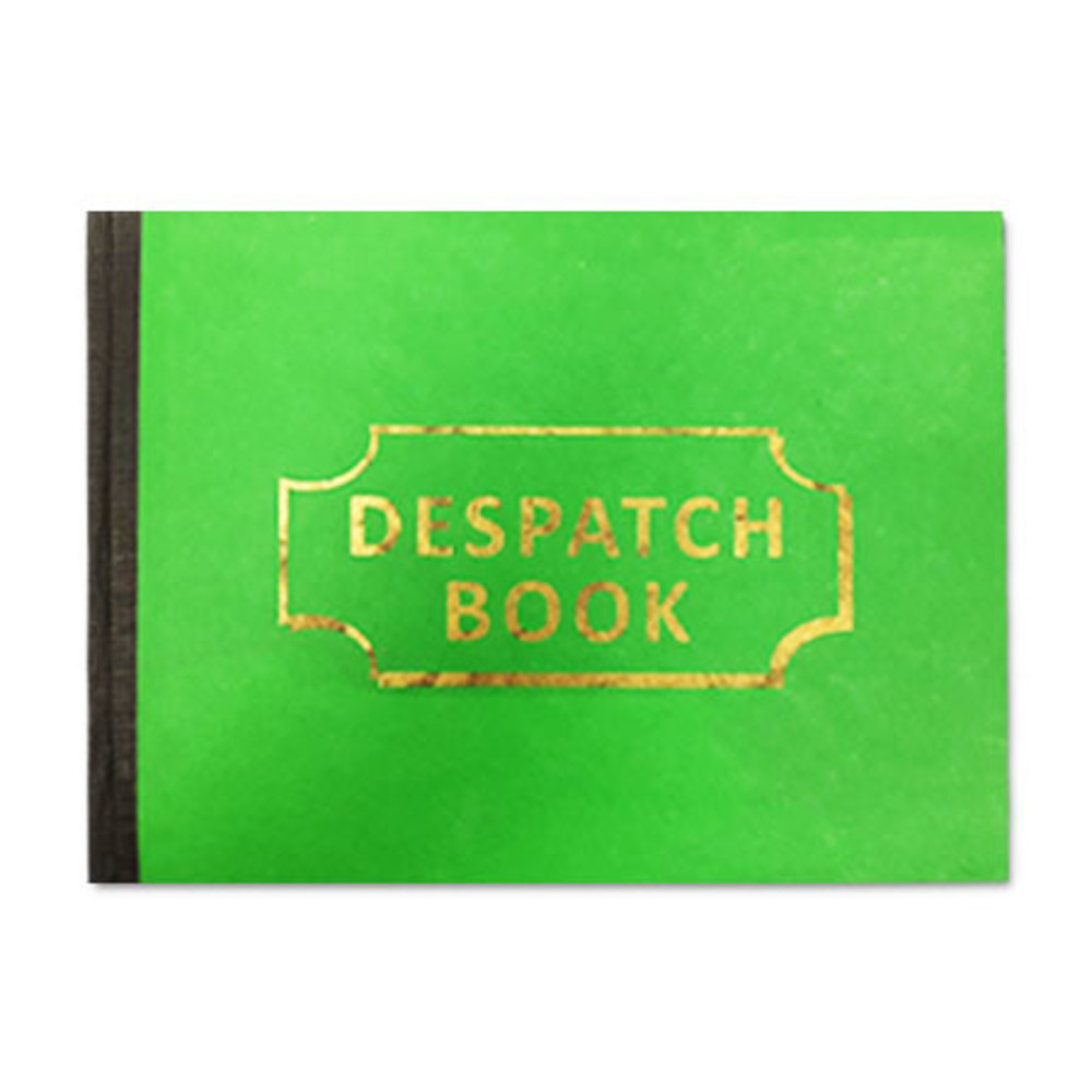 hard cover despatch book  w252xd184mm 2 quire no brand
