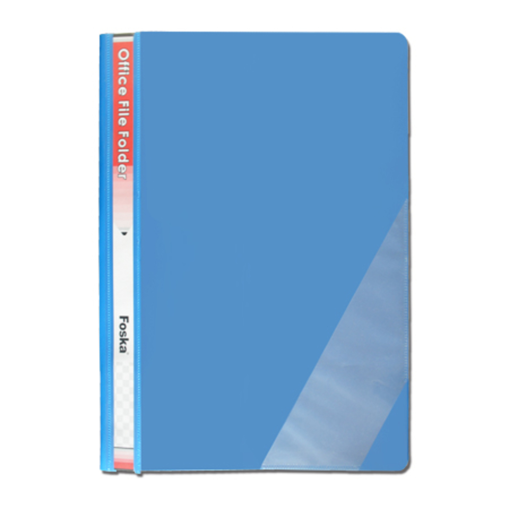 folder file plastic ref lw320c a4 transparent cover colour varies foska