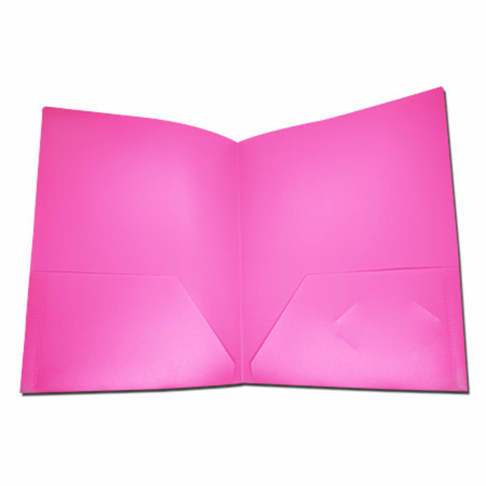 pocket folder plastic ref w217 a4  assorted colours foska
