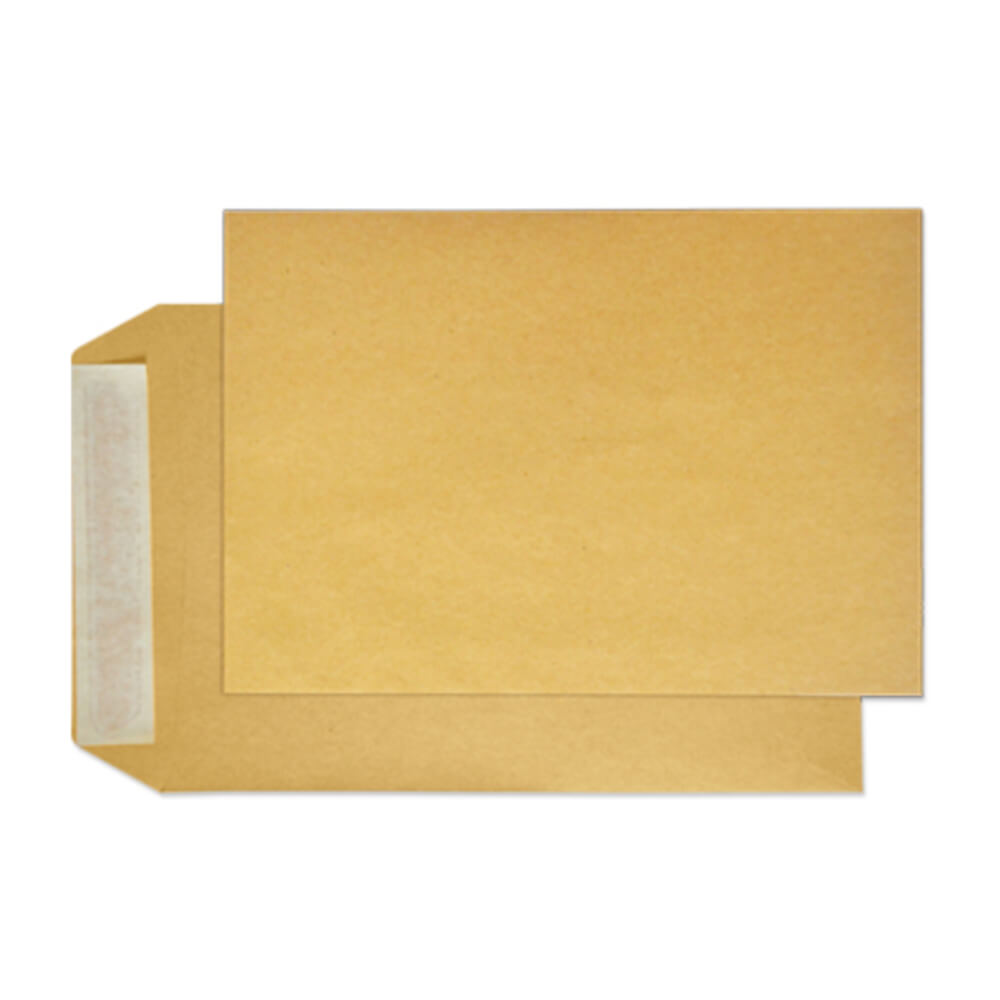envelope manila plain a5 (w162mmxd229mm) peel &amp; seal [pk 100] daya