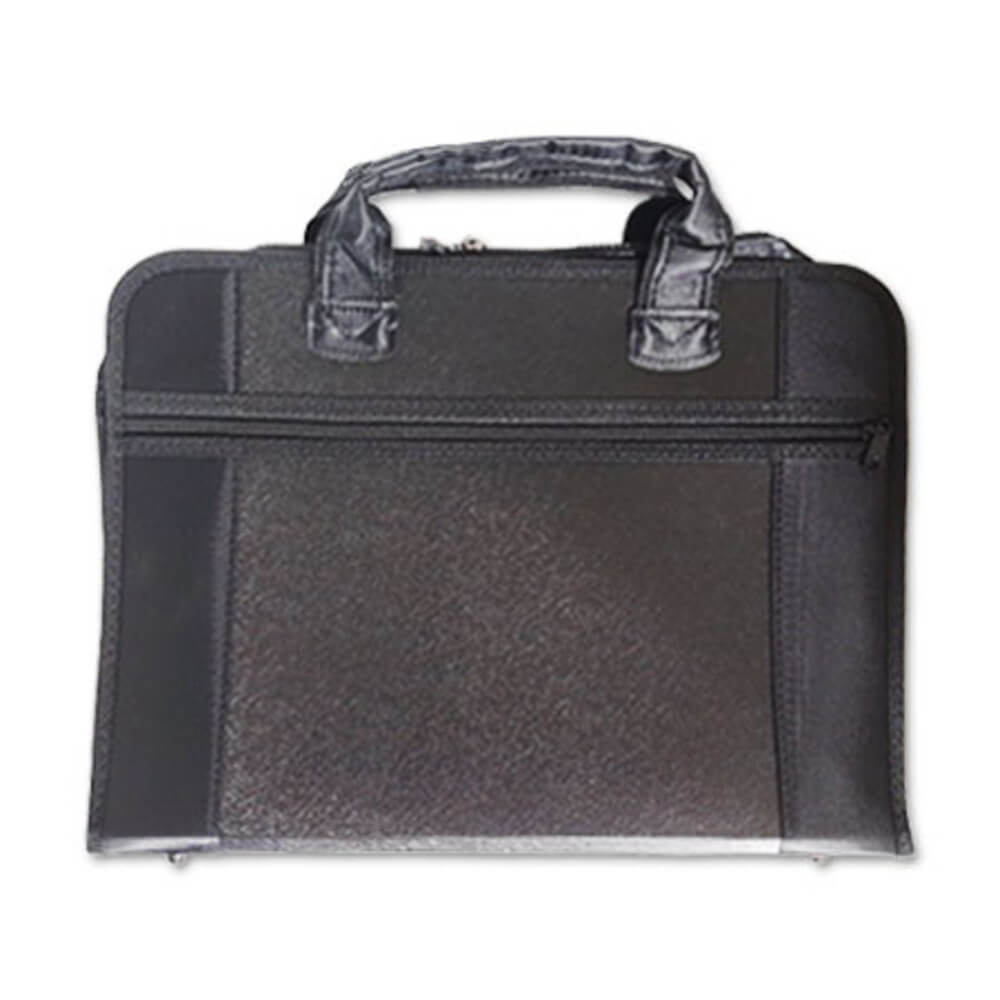 briefcase with zip ref 5865 with handle 3 pockets 2c deli