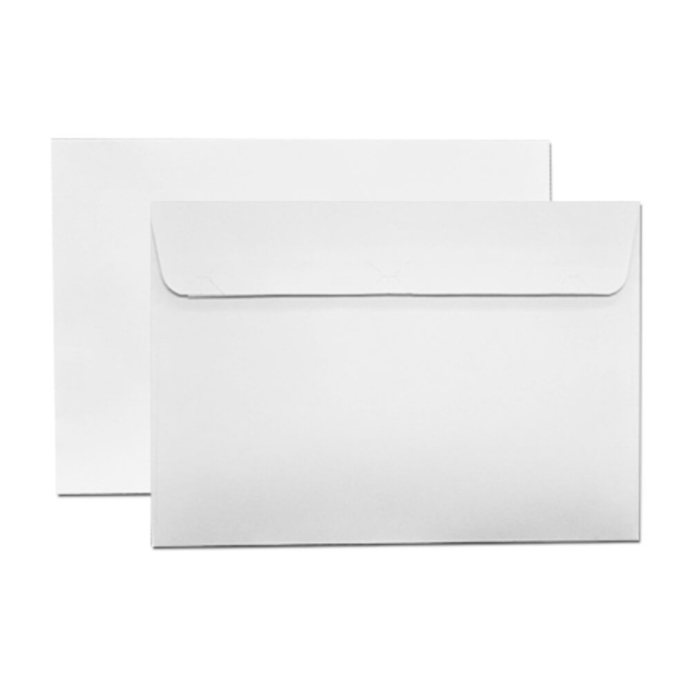 envelope white plain [pk100] C6 Peal n Seel