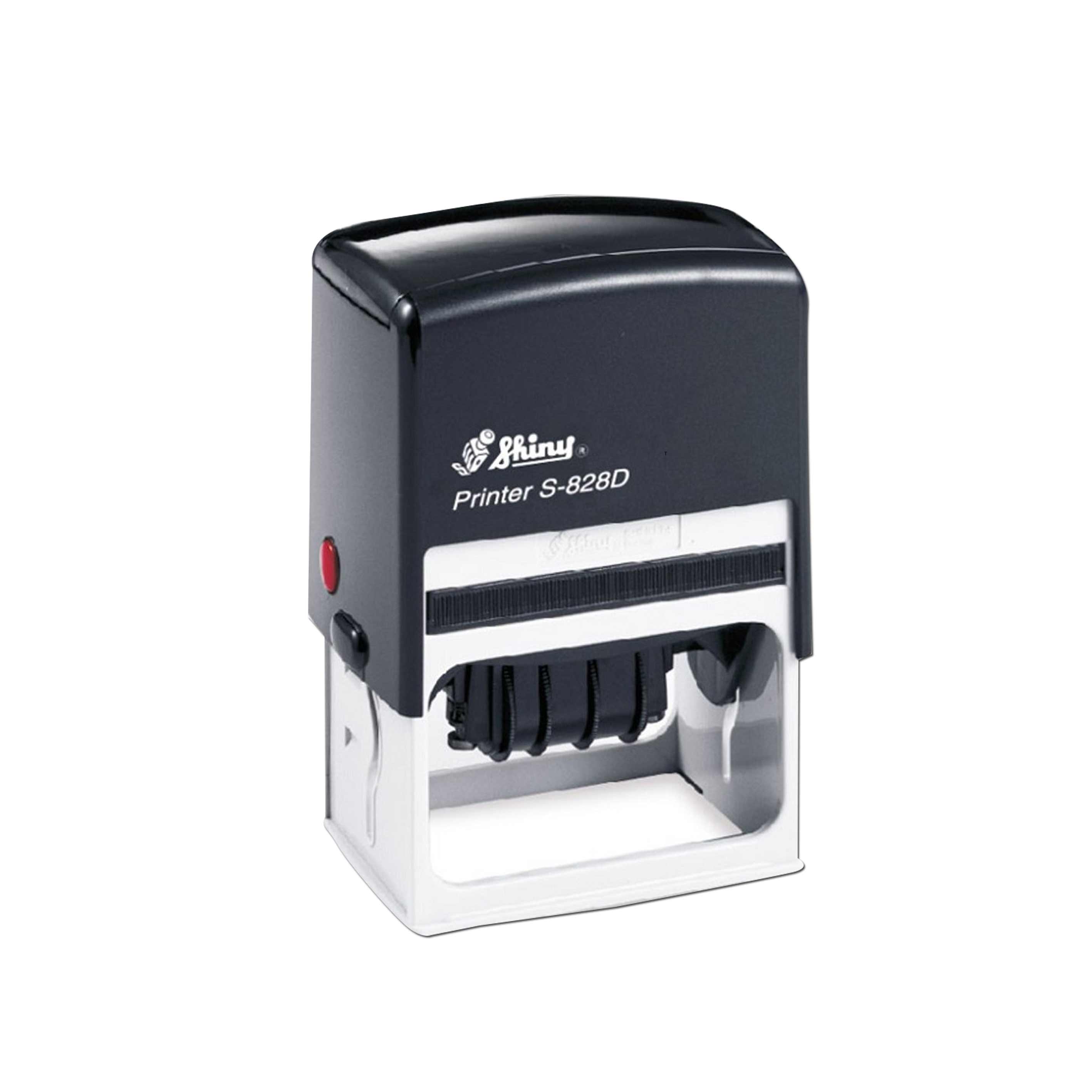 Personalized Dater Stamp Printer Ref S-828D Shiny