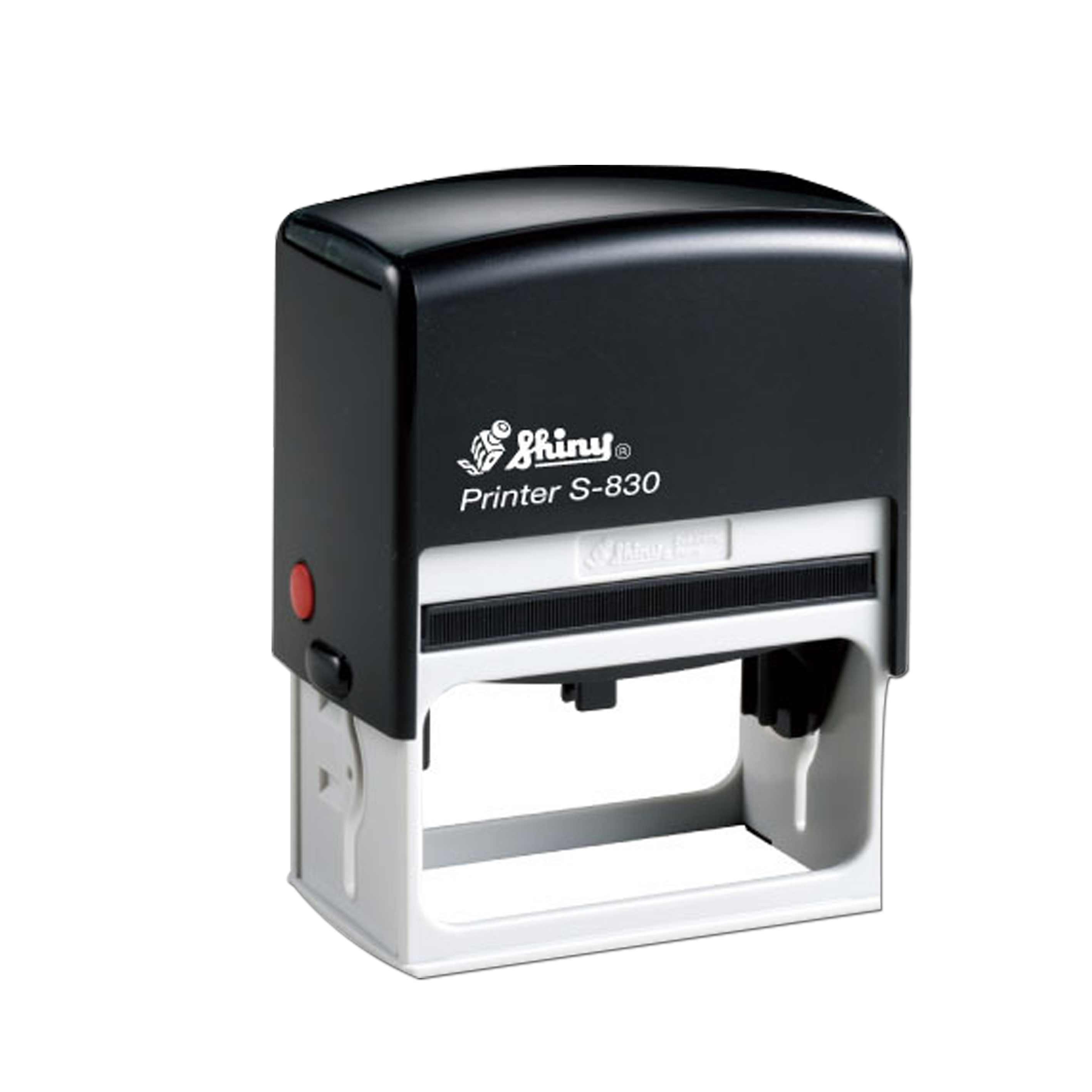 Self Inking Stamp  Printer Ref S-830 Shiny