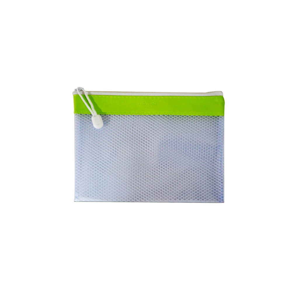 wallet file plastic with zip ref EF45202 PVC mesh