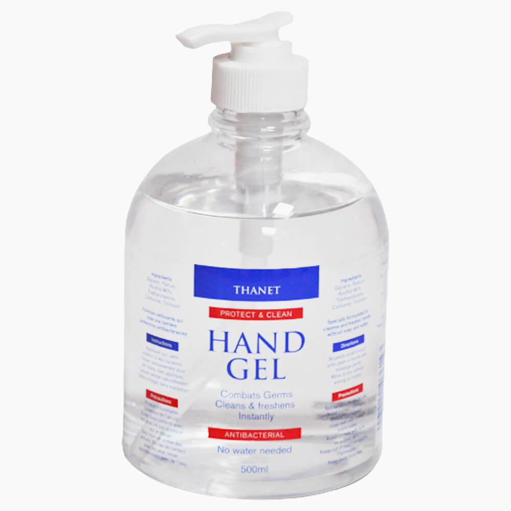 instant hand sanitizer 500 ml, 80% alcohol thanet